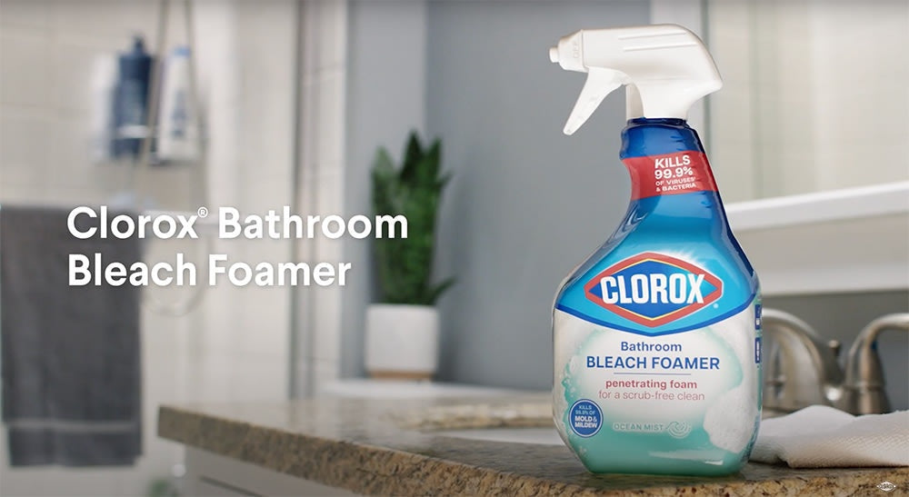 Clorox Bleach Foamer & Grout Cleaner | 30 oz.