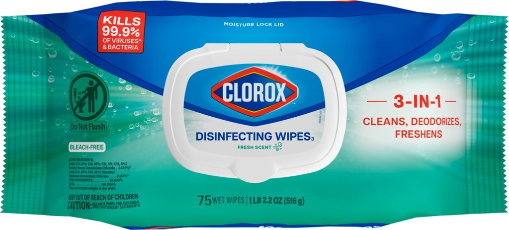 Clorox Disinfecting Cleaning Wipes-Flex Pack | 75 ct.