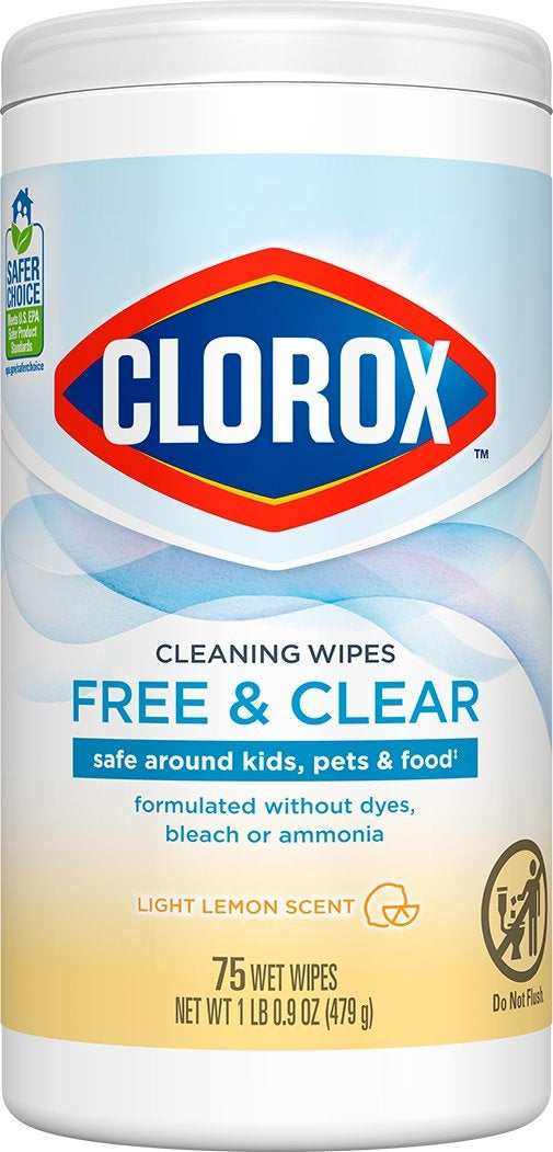 Clorox Free & Clear Cleaning Wipes | 75 ct.