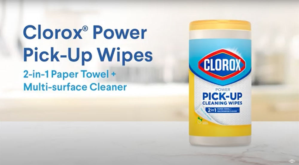 Clorox Power Pick-Up Cleaning Wipes | 75 ct.