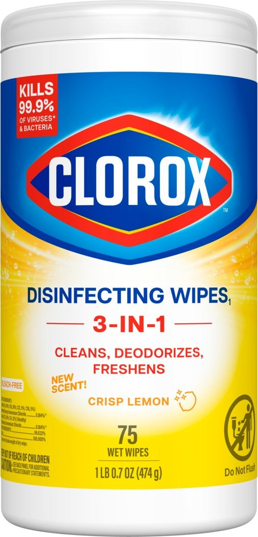 Clorox Power Pick-Up Cleaning Wipes | 75 ct.