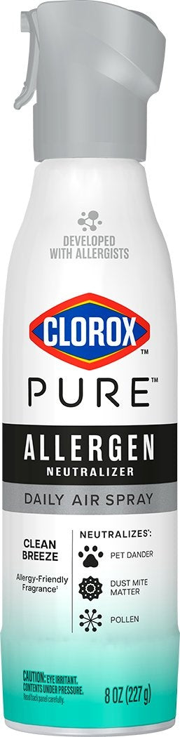 Clorox PURE Allergen Neutralizer Daily Air Spray | 8 oz., Air Care