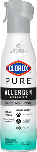 Clorox PURE Allergen Neutralizer Daily Air Spray | 8 oz., Air Care