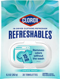 Clorox Refreshables In-Dryer Clothing Refresher | 30 ct., Air Care