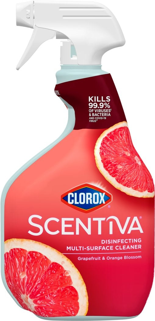 Clorox Scentiva Disinfecting Multi-Surface Cleaner Spray | 32 oz., Kitchen