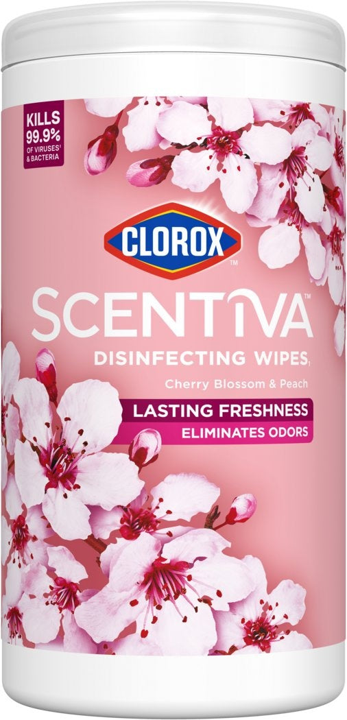 Clorox Scentiva Disinfecting Wipes₁ | 75 ct., Kitchen