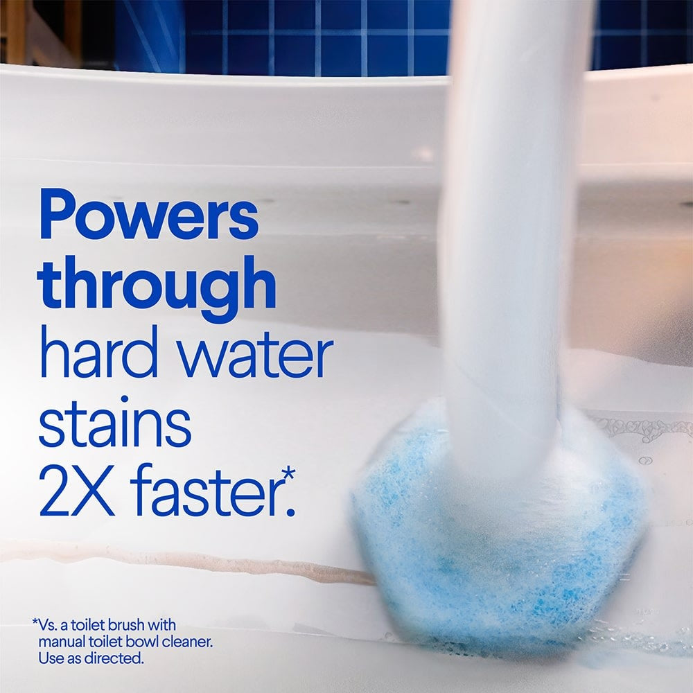 Clorox Disinfecting ToiletWand Disposable Cleaner | 1 wand/caddy with 6 scrubbing pads, Bathroom
